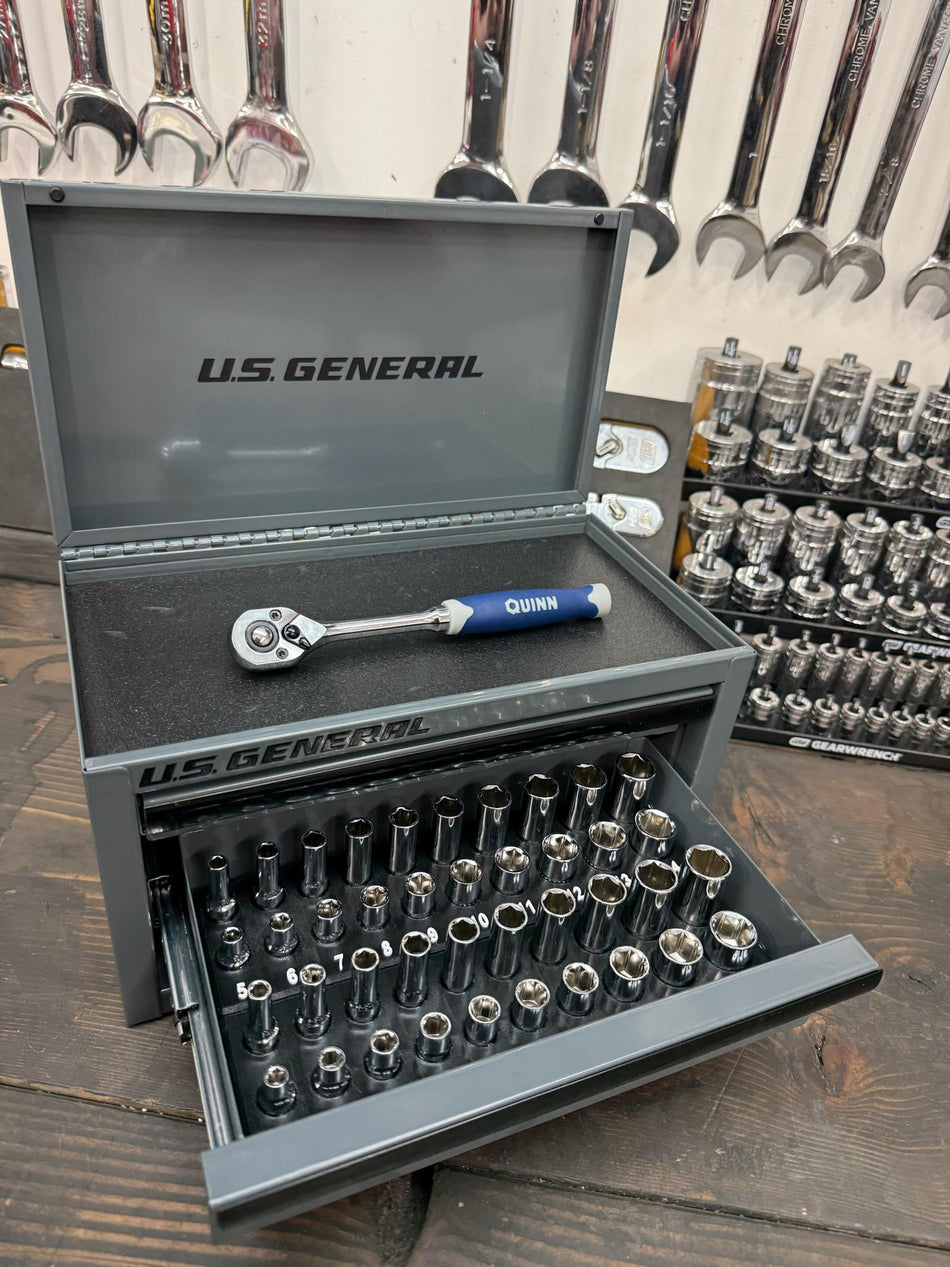 QUINN Socket Set Organizers for US General Mini Toolbox