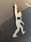 Magnetic Big Foot Sasquatch Bottle Opener | Middle Finger | Refrigerator Magnet