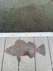 Rusted Metal Rockfish (Left Facing)