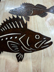 Rusted Metal Rockfish (Right Facing)