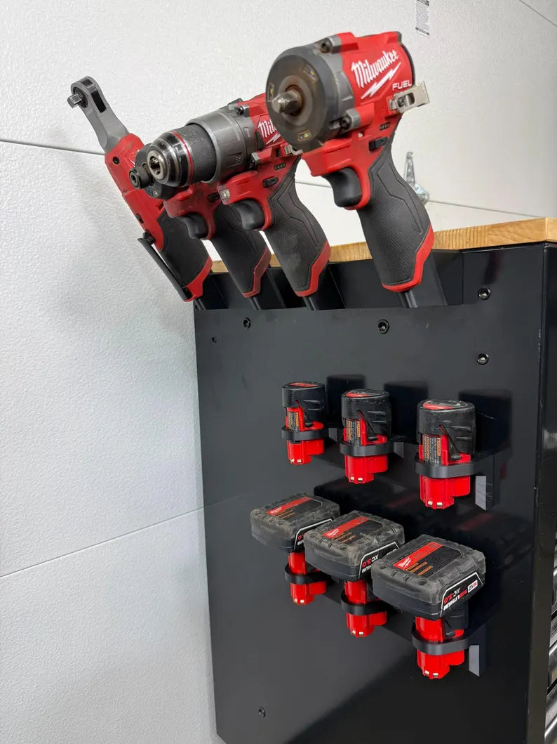 Magnetic Milwaukee M12 Side Mount Tool Holder | Hanger