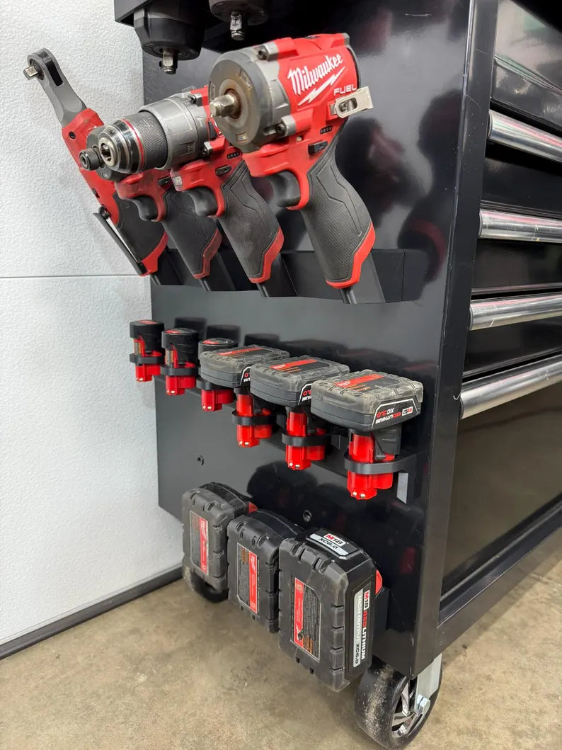 Magnetic Milwaukee M12 Side Mount Tool Holder | Hanger